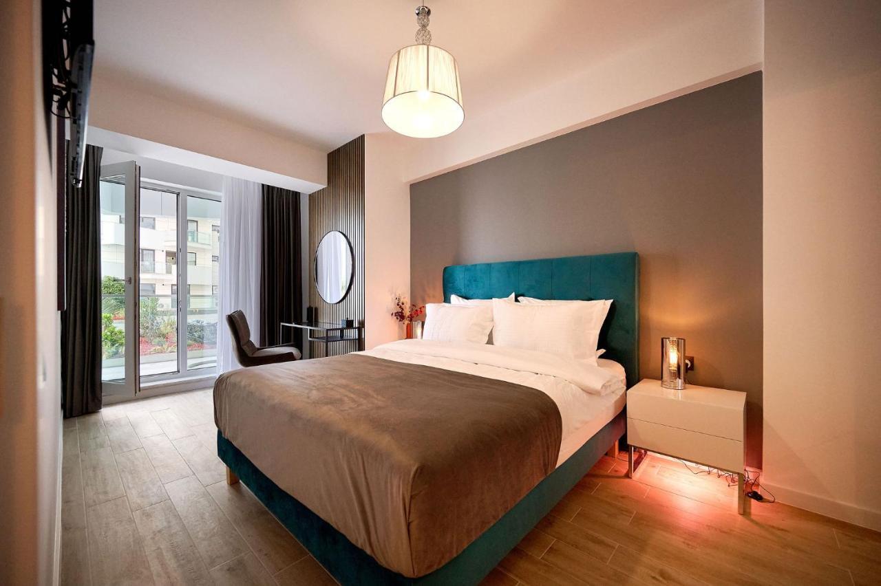 Jad Apartment In Infinity Beach Resort - Parking Mamaia Exteriör bild
